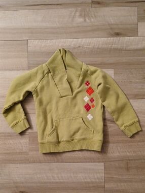 Gymboree Fall Homecoming Argyle Fleece Pullover Size 5-6 Years (K)